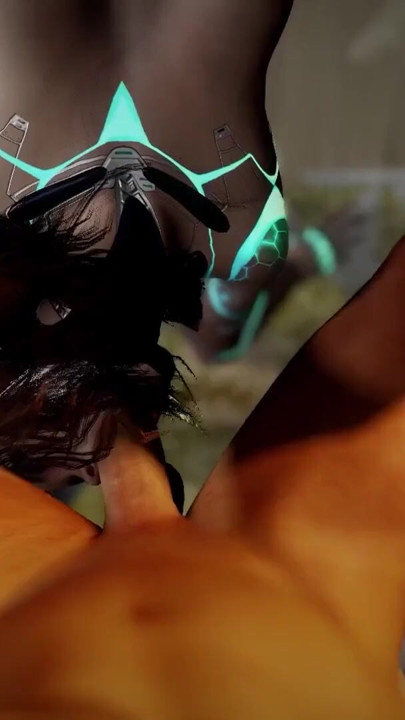 Robot Girl Standing Throat Fucking | Clip 2