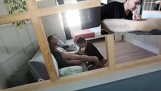 Helen & Johnny: Morning Seduction in the Kitchen and Sofa