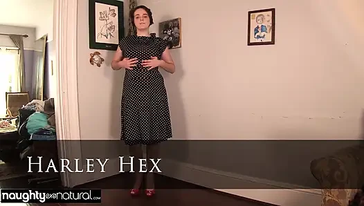 Naughtynatural - adegan menggoda ibu rumah tangga harley hex xxx dengan lebat
