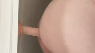 Moaning while fucking deep my big ass
