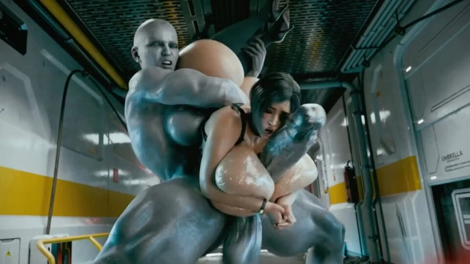 Ada Wong X Get Fuck By Futa Tyrant Big Dick