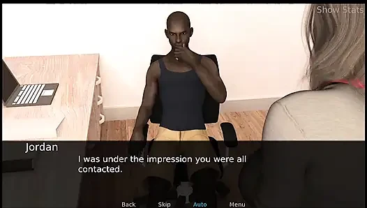 Project hot wife - Touching my boobs in the office