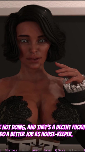 Djinn #2 Saya membuatkannya memakai pakaian pembantu rumah