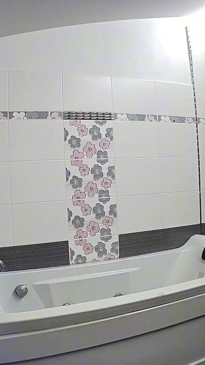 Stella Prepares to Take a Bath in the Bathroom – Real Amateur Voyeur Scene | Clip 1