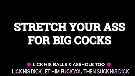 ТОЛЬКО АУДИО - Станьте готовыми и мотивированными выполнить минет из задницы в рот