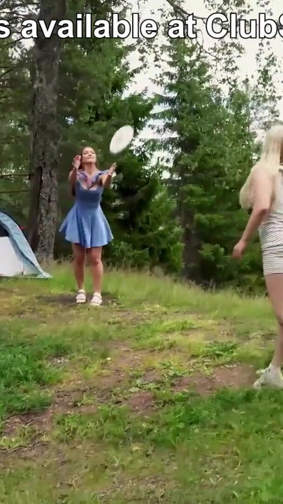 Playing Frisbee and Licking Pussy at ClubSweethearts | Clip 1