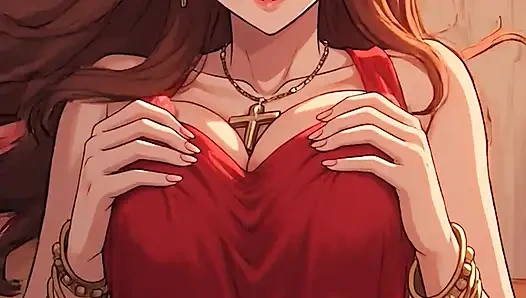 Konten Kartun AI Generated, video tanpa sensor gadis anime 18 tahun, animasi kartun 3d closeup oleh kiidzy animates