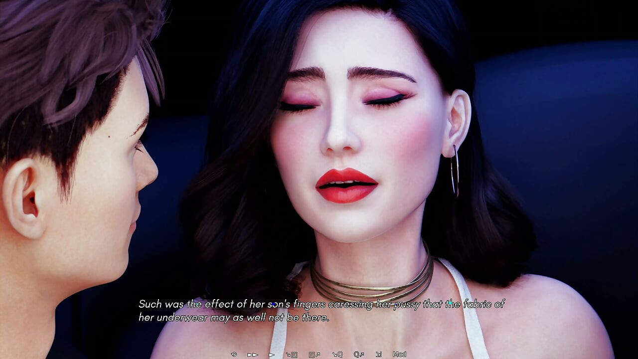 Ms.Denvers v0.1.4.0 - 熟女万达爱上了她的继子, 并用放荡、满足的方式操他 - 第2部分
