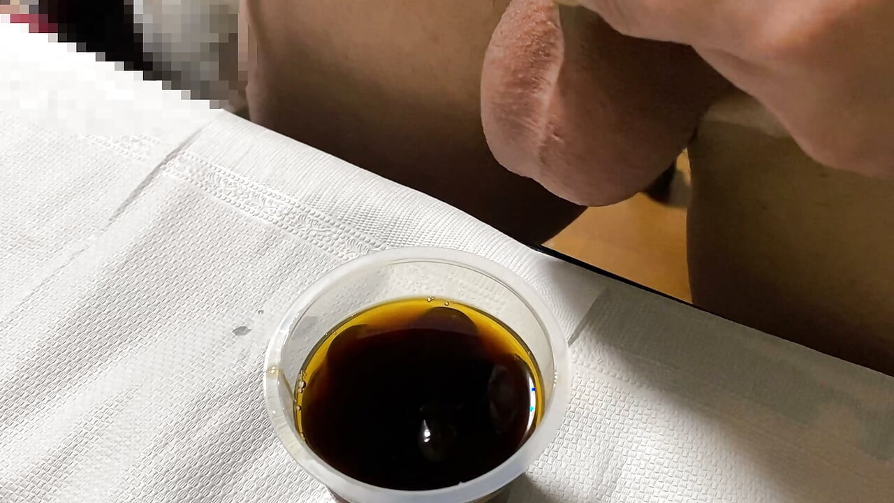 Eat coffee jelly with two servings of homemade milk