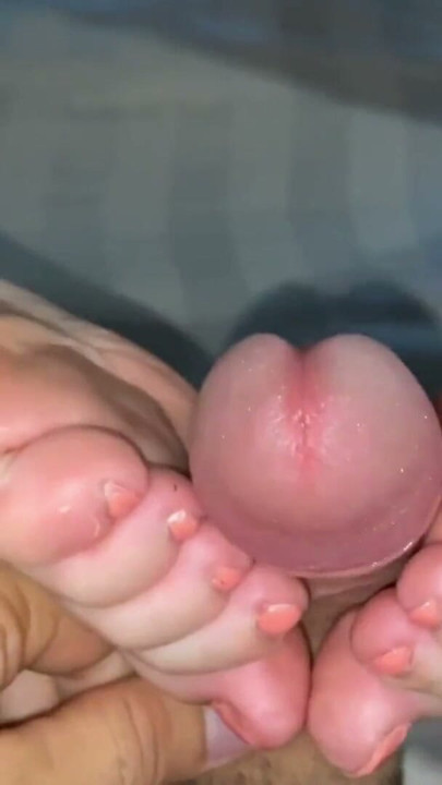 I Just Love Making Him Cum With My Feet. (footjob, foot fetish) | Clip 1