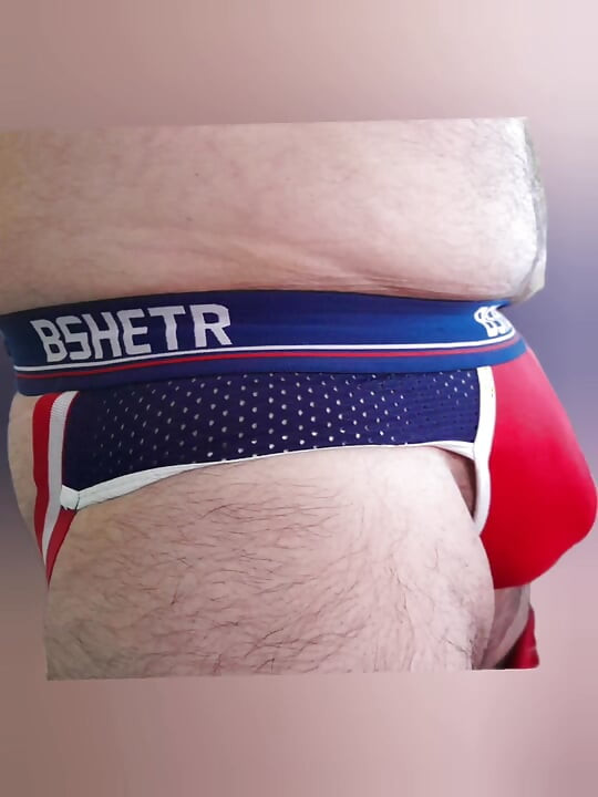 Nice Cum Using Red Jockstrap