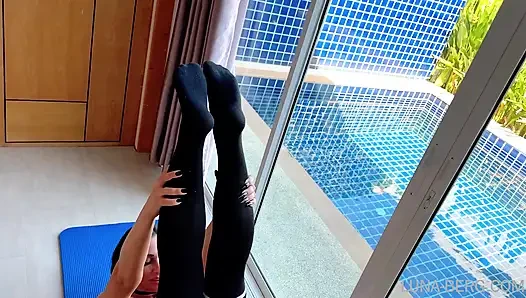 I Showed My Lover Flexible Yoga Poses - He Used My Stretches and Fucked Me in Brand New Positions!