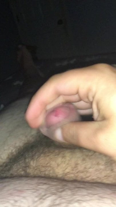 Jerking off my hard cock