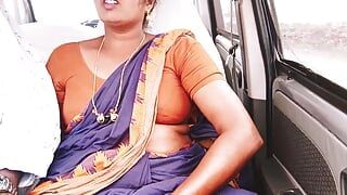 Сексуальная имя горничной Ранги, секс и писанье в машине, telugu DIRTY говорит.