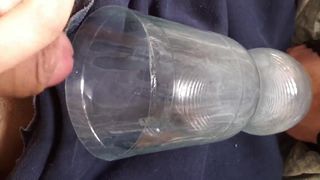 Funnel bottle - cum swallow