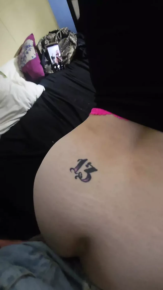 Hot, petite trans girl fucks thick cis goddess and cums DEEP in her beautiful pussy!! VERY HOT!!