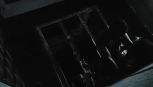 Ich ficke sie sehr hart im Motelzimmer mit Hintergrundmusik