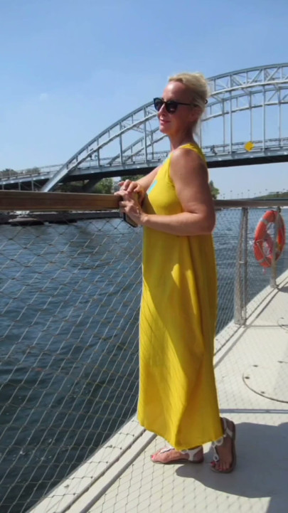 Mature Blonde Wife Enjoys Foot Fetish and Oral