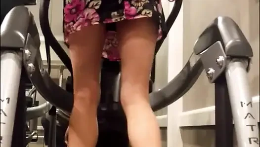 Elliptical Machine Squirting