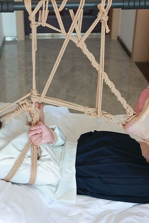 My Barefoot Girlfriend Was Hanging From a Crossbar, Playing with Her Bare Feet