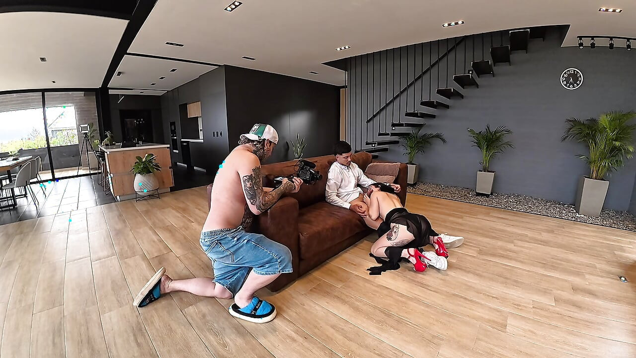 カメラの裏側!! Fucking With Vienes Roots アクセル - ダナー・メンデスとキャティ・ブレイク
