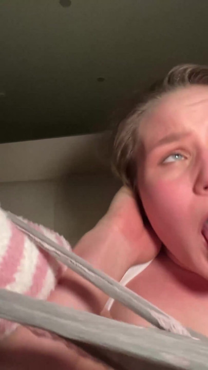 STOLE STEP SISTER'S MASTURBATION TAPE | Clip 1
