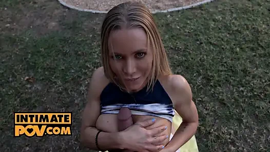 Pov - nicole aniston si cewek pantat bahenol lagi asik ngentot kontol sampai dicrot di dalam - pov