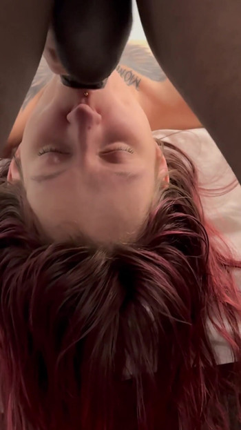 Iconic moment from "Haven Moss Gets Throat Fucked For The First Time"