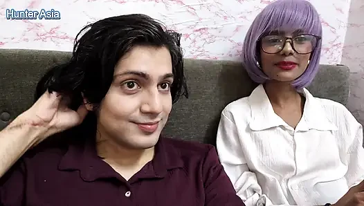 Stepsister helping Stepbrother Ep . 1