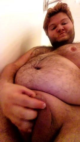 bear in shower time