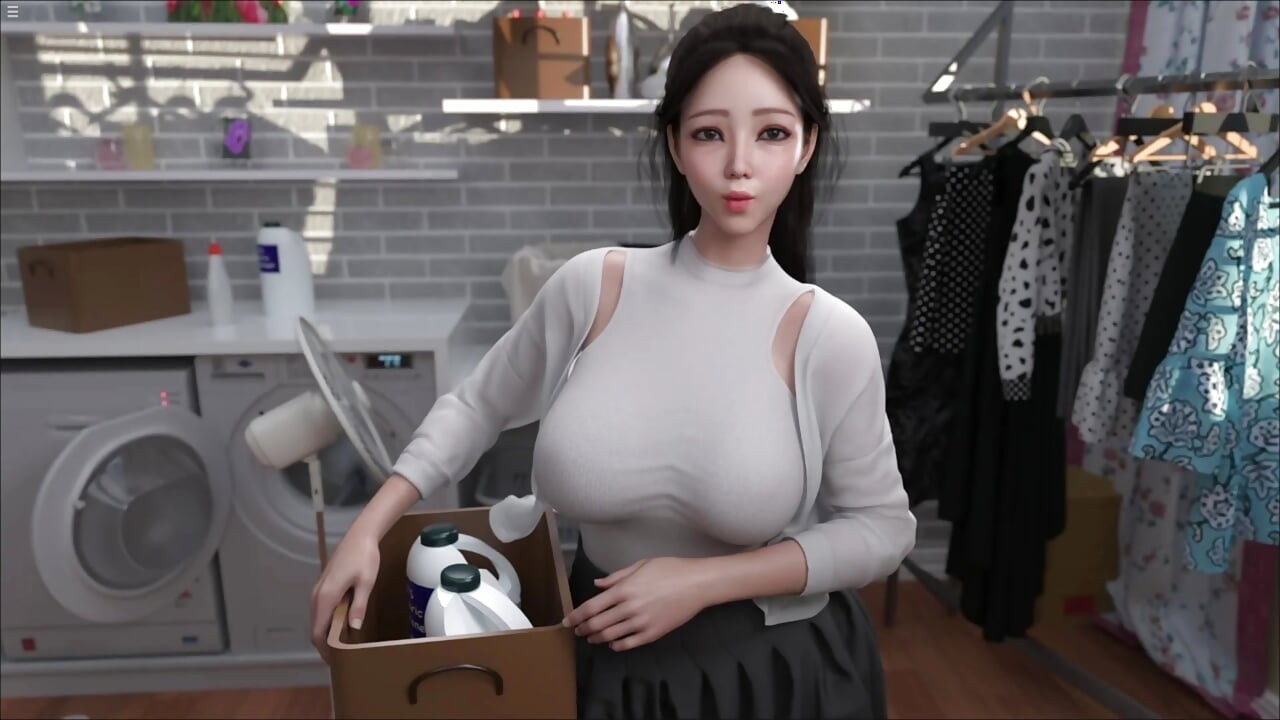 Japanese Stepmom Needs Help And Showing Her Big Ass With Mini Skirt
