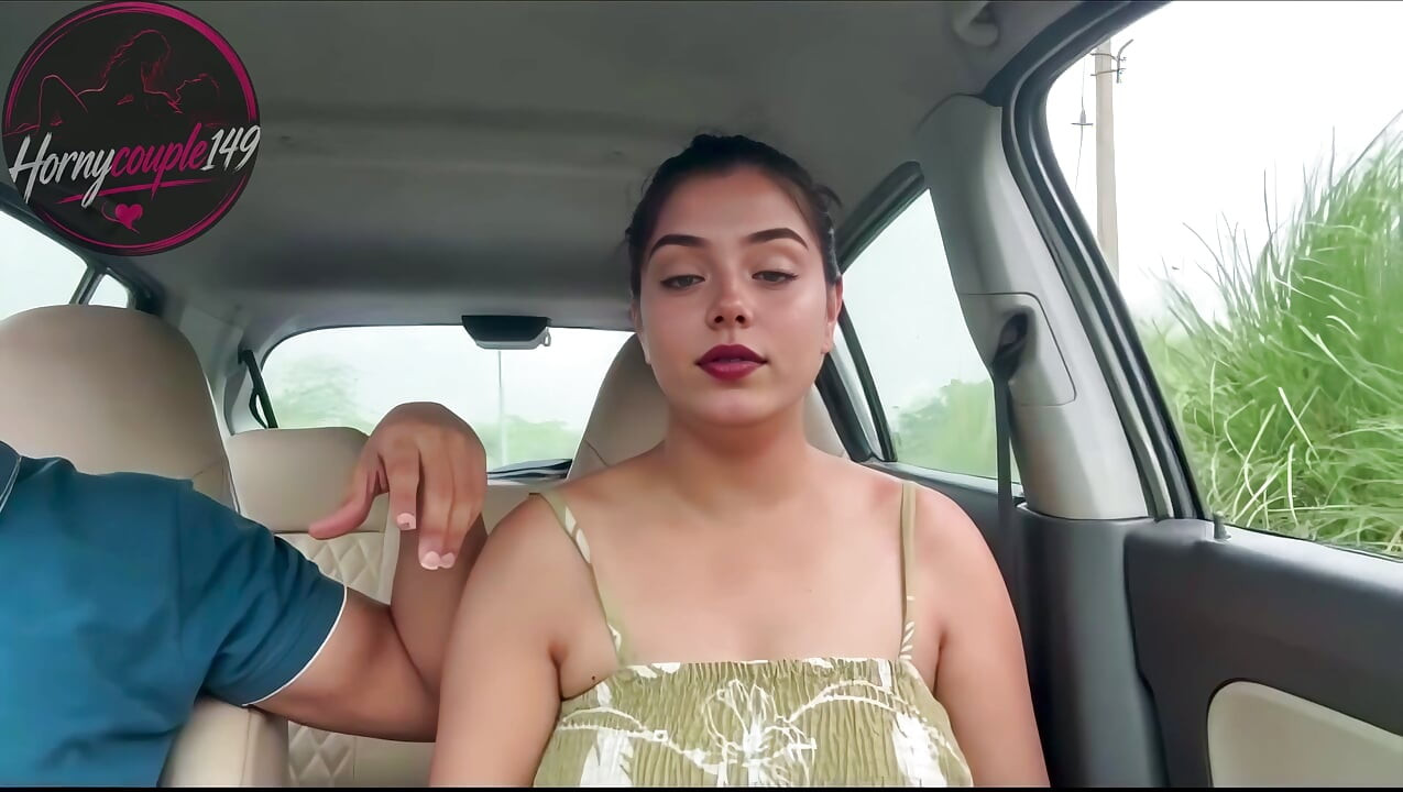 First Time She Suck My Dick in Car, Public Sex Indian Desi Girl Saara Fucked Very Hard in Boyfriend's Car