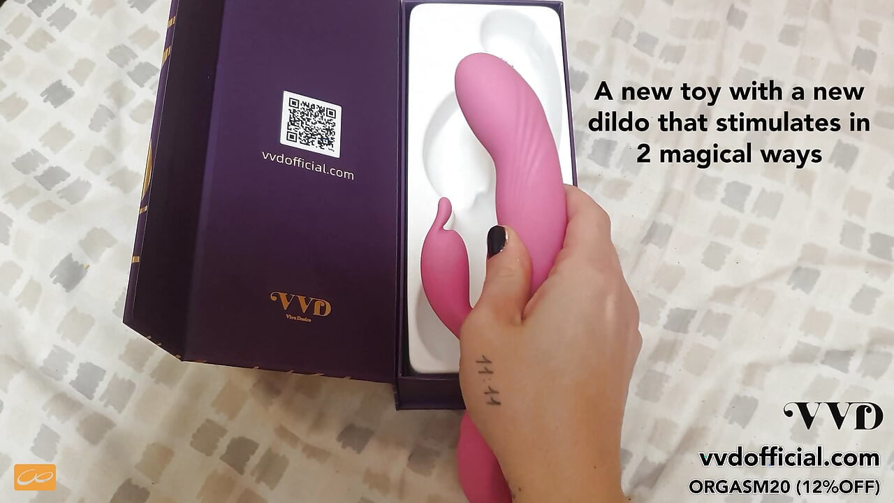 Very fast orgasm with the new VVD RiderGo - Unlimited Orgasm