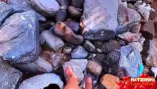 Fantasy On The Beach – Blondine und Brünette (POV)