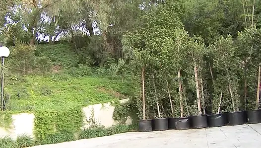 Büyük siyah porno yıldızı Byron Long'un beyaz götlü büyük zenci yarağı