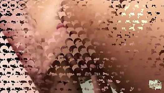 First Eat Her Asian Pussy and Then Do Her Anal Hole Raw