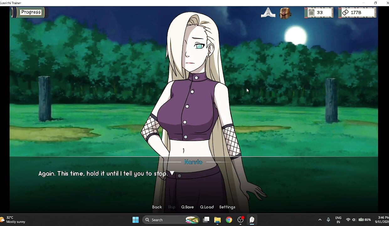 Naruto games Sexy Ino Gameplay showing her desires part 1