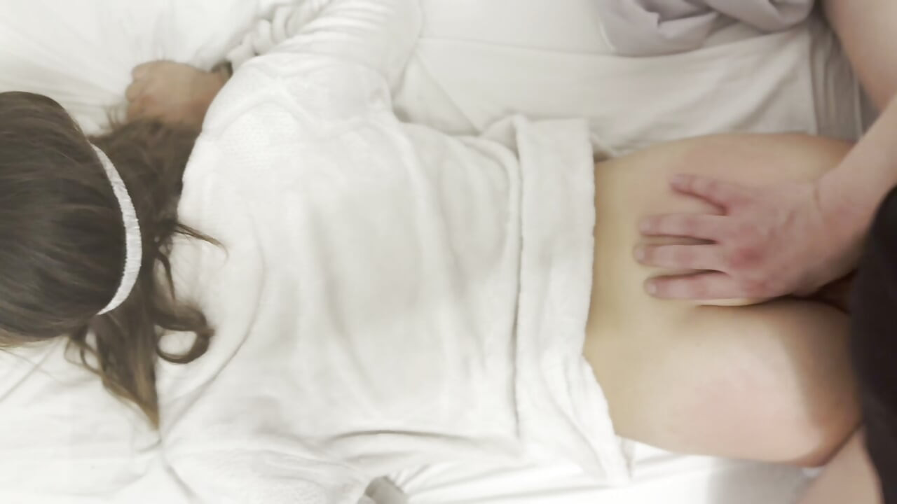 I Woke Up My Latina Roommate in Pajamas - Real Moans