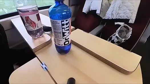 Trende adrenalin. Tuvalette yakalandı