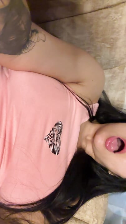 Big Pink-latin Tits Squirts Her Tight and Huge Pussy