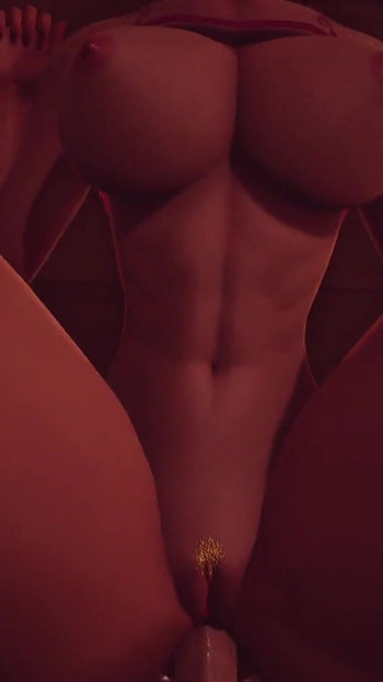 Thrilling moment from "3D passionate sex with a shapely girlfriend l Hentai uncensored"