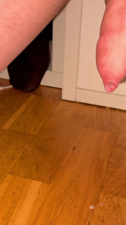 Powerful moment from "MILKING MY PROSTATE HANDSFREE CUM"