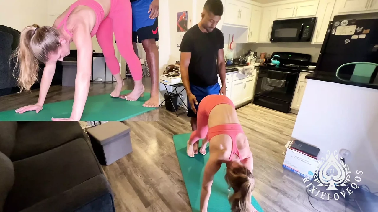 Beyond the Mat Promiscuous Poses MILFs BBC Stretch Sesh Pt 1