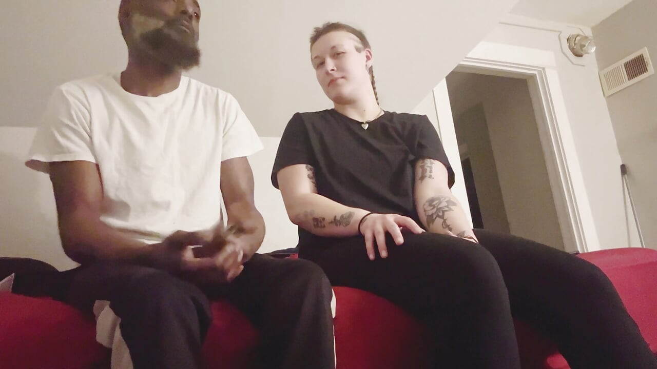 Guy Picks Up Stranded Stud Lesbian And Give Her Cock For The First Time