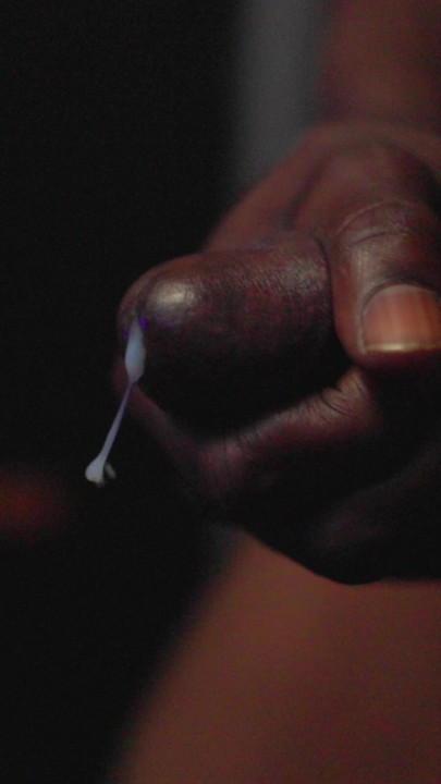 BBC CumShot Slowmotion Nærbillede