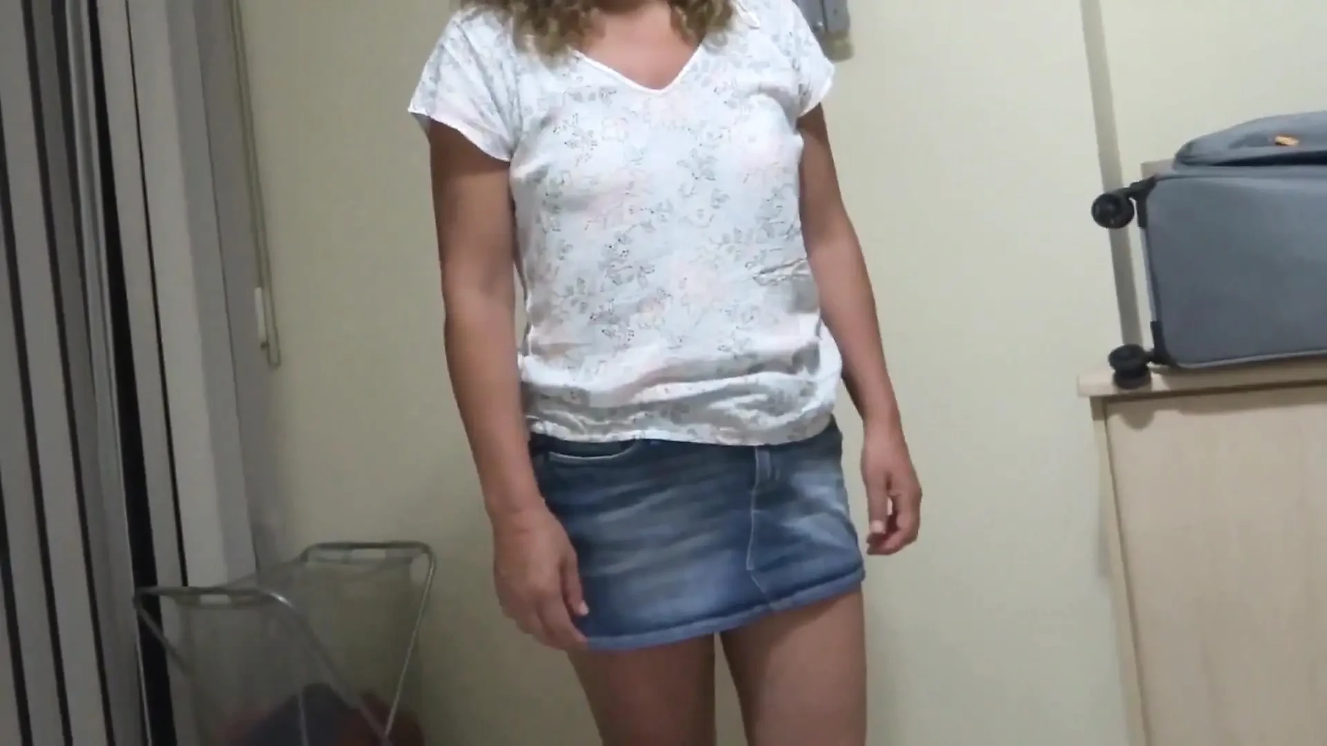 My Wife on Vacation at the Beach with Her Best Friend's Son, They Masturbate and Cumshot on Hairy Pu