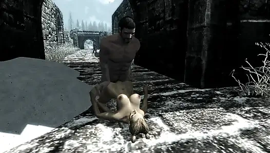 Skyrim sexy mods & seks animasi bagian 2