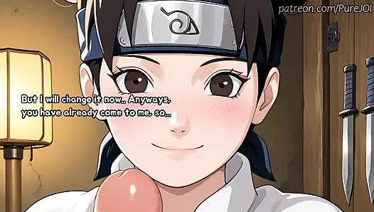 Enjoy your hot girlfriend Tenten after a long separation (Sex JOI)