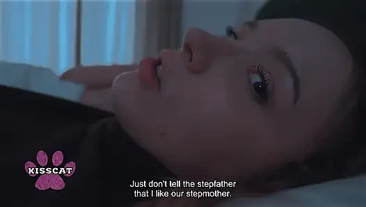 Oops, Stepson Accidentally Cum in Stepmom After Fucked Stepsister, Polly Yangs in Shared Bed at Night in Hotel Room