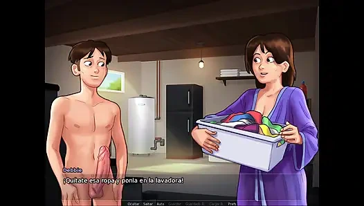 Orta yaşlı seksi kadın bütün gün kolajenden boşalmak istiyor - yaz mevsimi efsanesi